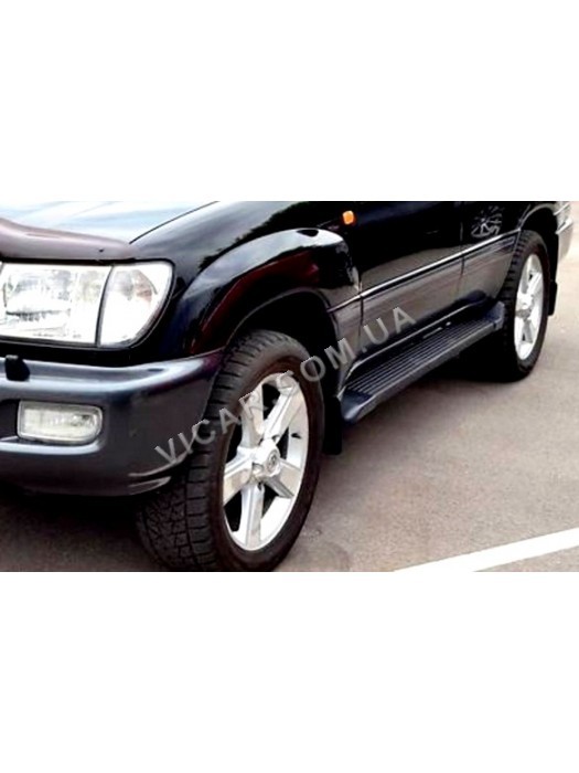 Пороги боковые LCruiser 100 (1998-2007)